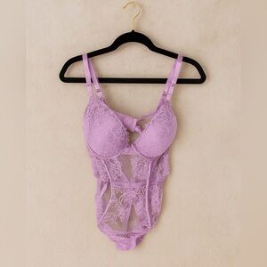 Victoria's Secret Lavender Lace Chemise